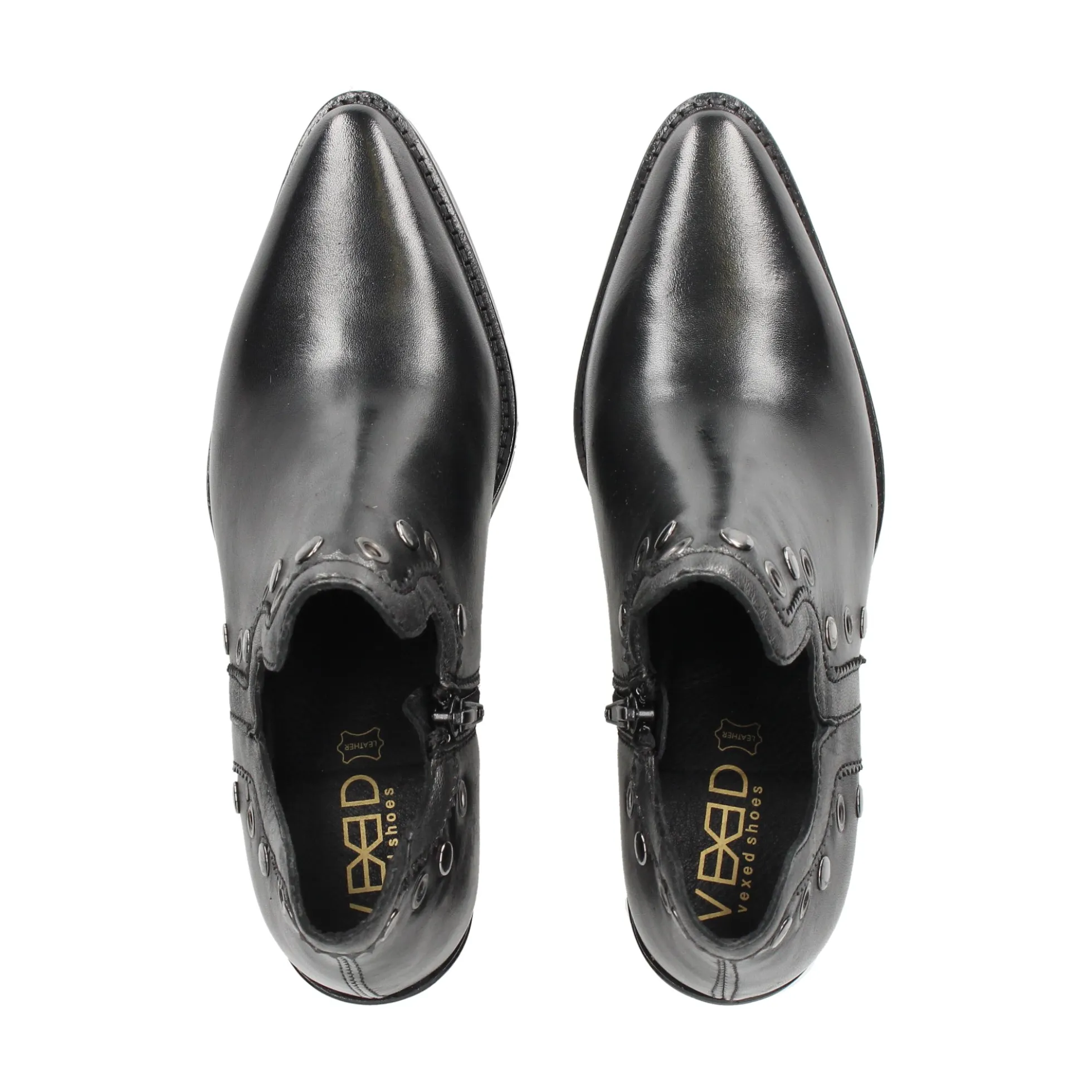 VEXED SHOES COMPANY Botines con tacón de Mujer SEFORA 7255 NEGRO