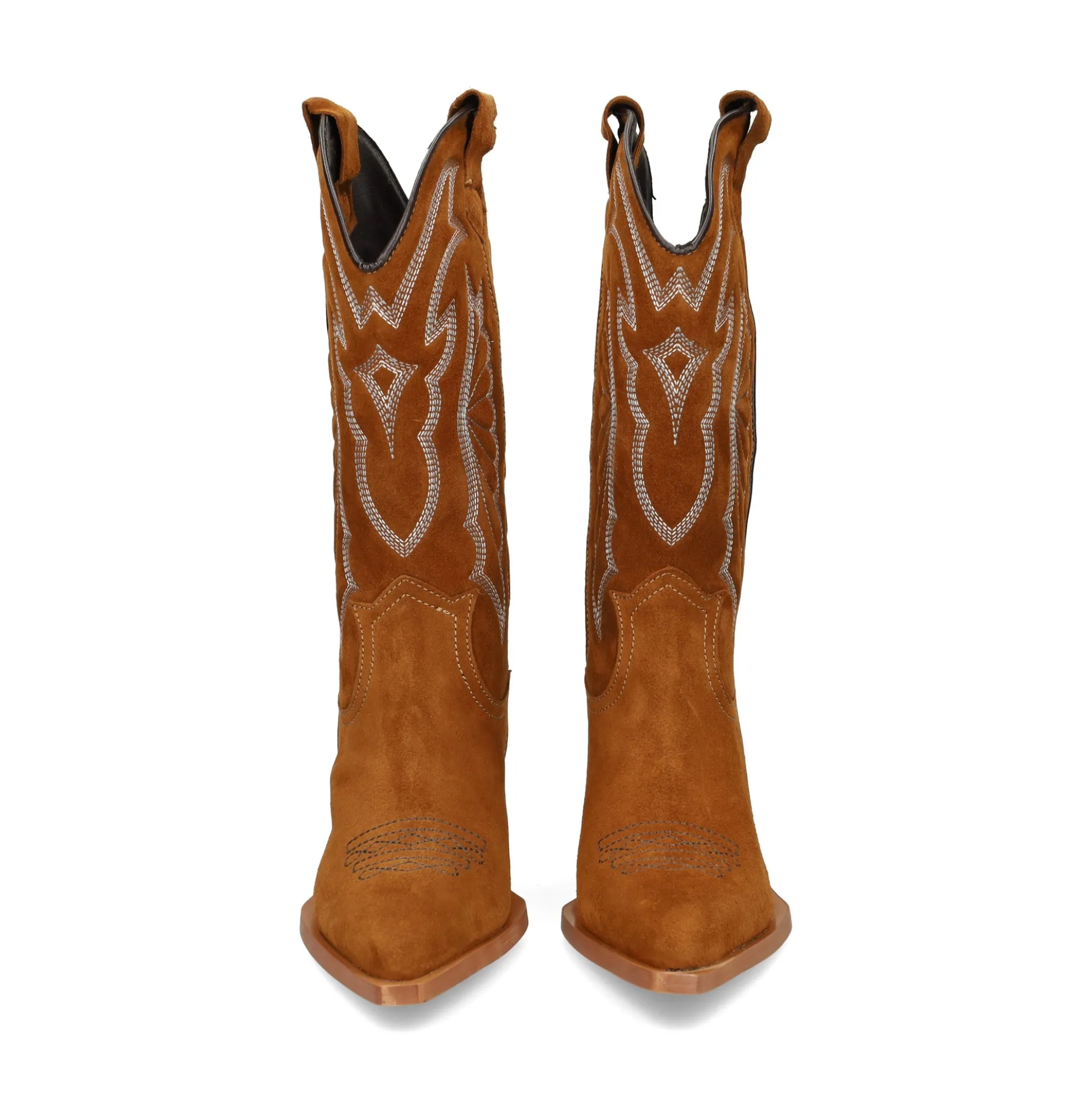 VEXED SHOES COMPANY Botines con tacón de Mujer KADY 7120 COGNAC OSCURO