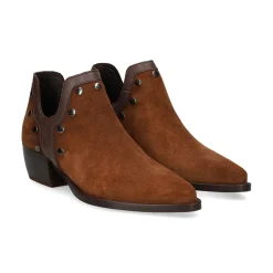 VEXED SHOES COMPANY Botines con tacón de Mujer SAVANA 7272 DARK BROWN