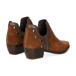 VEXED SHOES COMPANY Botines con tacón de Mujer SAVANA 7272 DARK BROWN