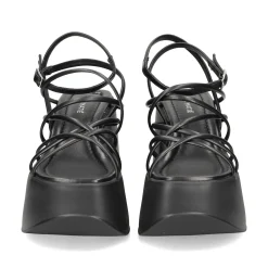 VIC MATIE Sandalias con plataforma de Mujer 1E1164D 101 NEGRO