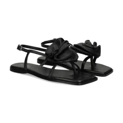 VIC MATIE Sandalias planas de Mujer 1G3760D 101 NEGRO
