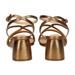 VICENZA Sandalias con tacón de Mujer 2304-G BRONCE