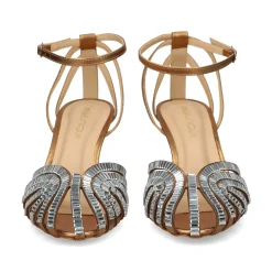 VICENZA Sandalias con tacón de Mujer 2030-D BRONCE