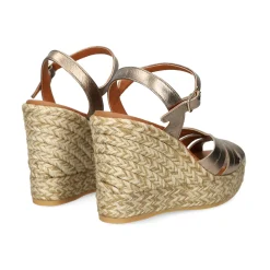 VIGUERA Sandalias cuña de Mujer 2046 FUMO