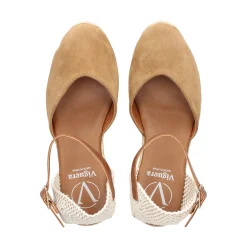 VIGUERA Zapatos cuña 1757 WHISKEY