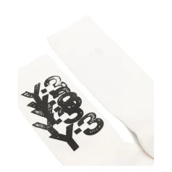 Y3 ADIDAS Calcetines Y-3 MERCH SOCKS BLANCO