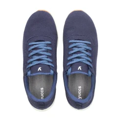 YUCCS Zapatillas de Hombre MERINO NAVY